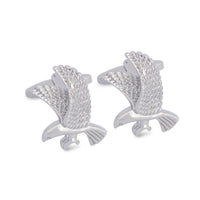 Silver Eagle Cufflinks-Cufflinks.com.sg