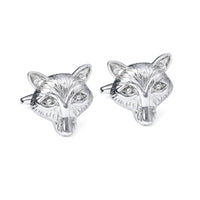 Silver Fox Cufflinks-Cufflinks.com.sg