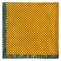 Square Dots Pocket Square-Pocket Squares-MarZthomson-Yellow-Cufflinks.com.sg