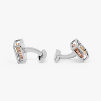 Square Gear Cufflinks-Cufflinks.com.sg