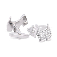 Terrier Crystal Cufflinks F-Cufflinks.com.sg