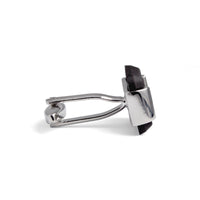 Tyre Cufflinks in Silver-Classic Cufflinks-MarZthomson-Cufflinks.com.sg