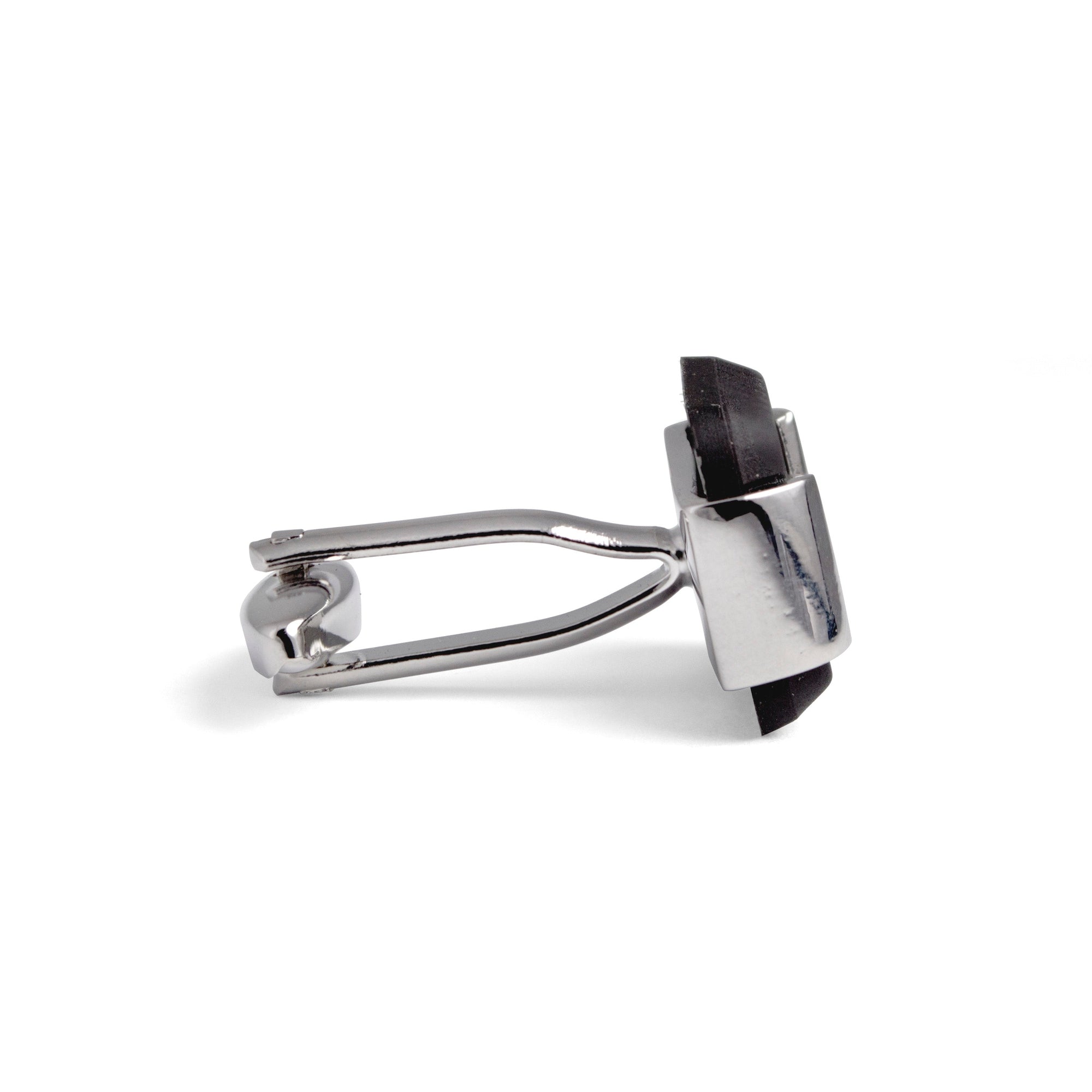 Tyre Cufflinks in Silver-Classic Cufflinks-MarZthomson-Cufflinks.com.sg