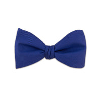 Ultramarine Textured Self Tie and Ready Made Bow Tie-Bow Ties-A.Azthom-Cufflinks.com.sg