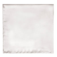 White Pocket Square / White Hanky-Pocket Squares-A.Azthom-Cufflinks.com.sg