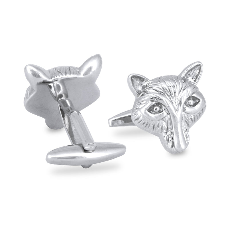 Wolf Head Cuffinks-Cufflinks.com.sg