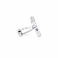 Pistol Gun Silver Cufflinks-Cufflinks.com.sg