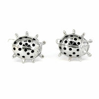 Silver Beetle Cufflink-Cufflinks.com.sg